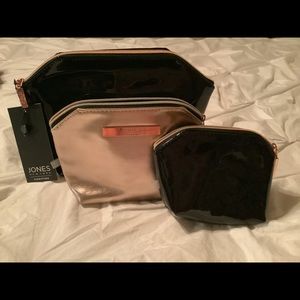 Set of three hand bags